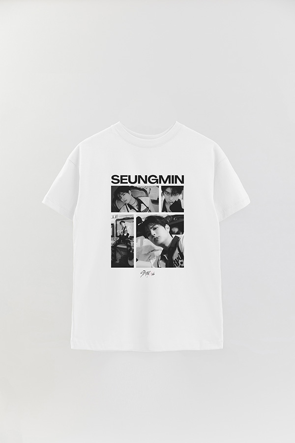 REMERA OVER ESTAMPADA STRAY KIDS SEUNGMIN