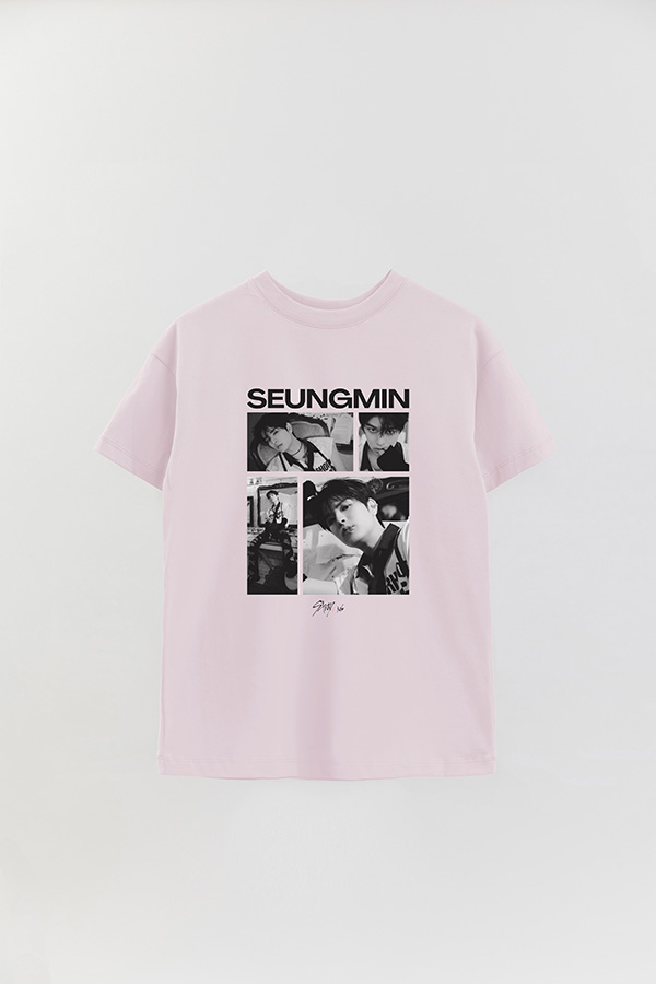 REMERA OVER ESTAMPADA STRAY KIDS SEUNGMIN