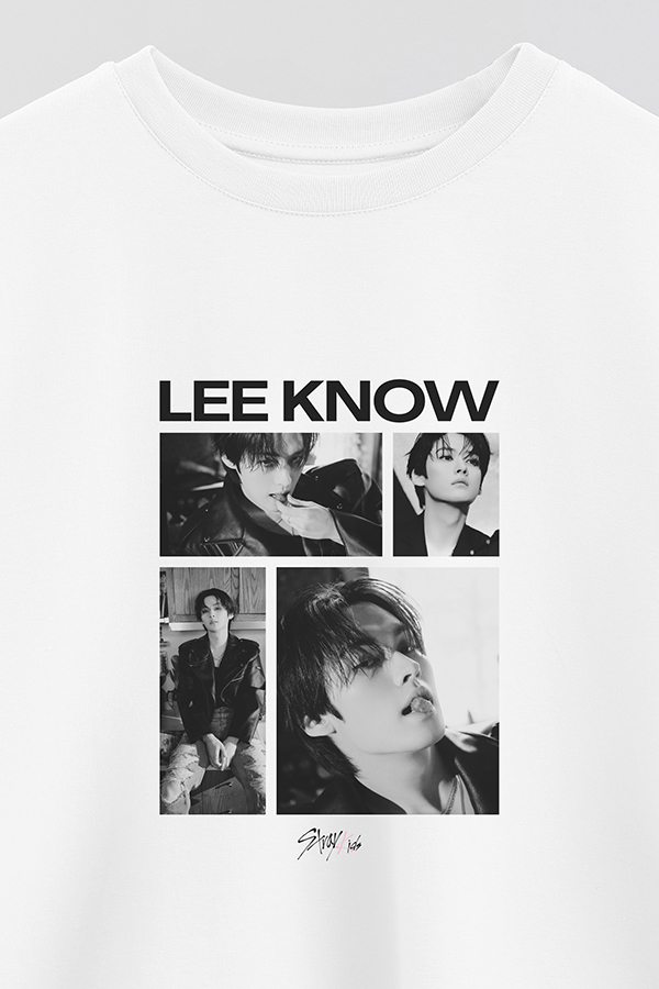 REMERA CROP ESTAMPADA STRAY KIDS LEE KNOW