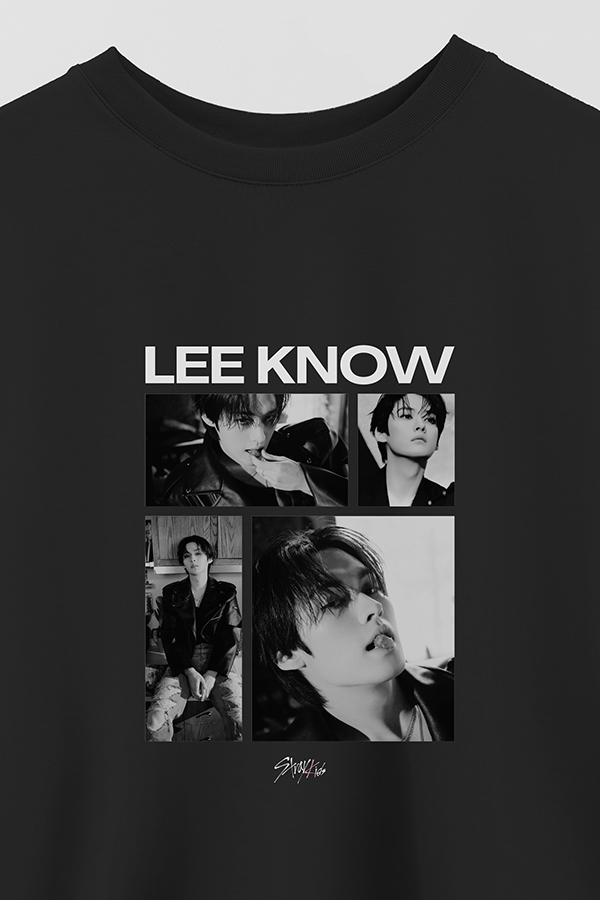REMERA CROP ESTAMPADA STRAY KIDS LEE KNOW