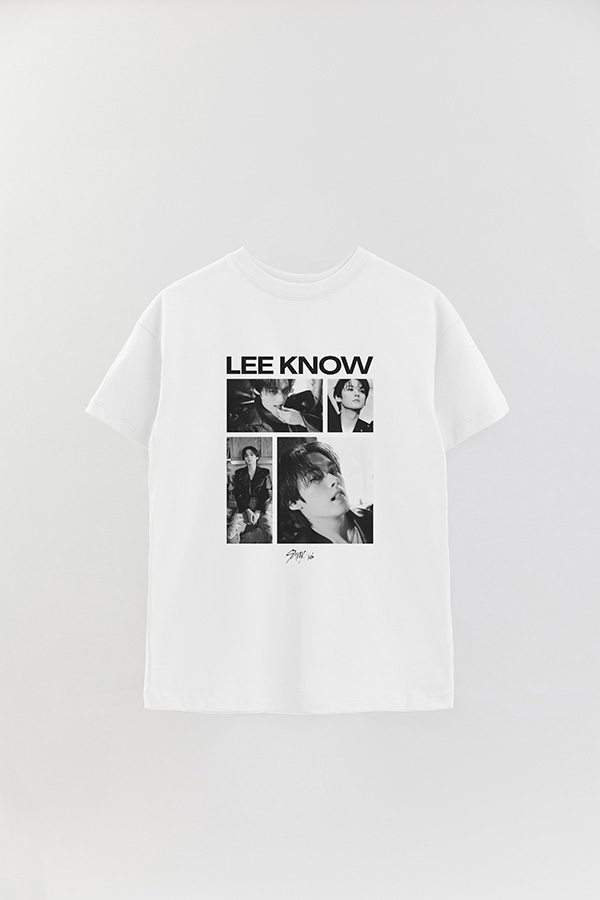REMERA OVER ESTAMPADA STRAY KIDS LEE KNOW