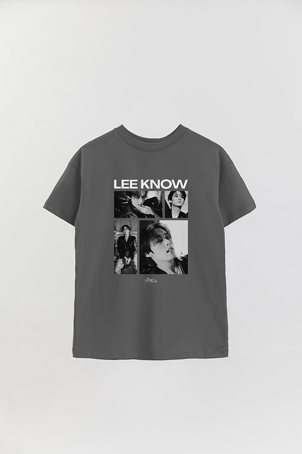 REMERA OVER ESTAMPADA STRAY KIDS LEE KNOW