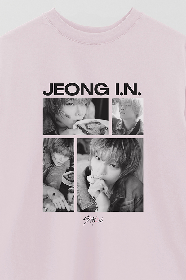 REMERA OVER ESTAMPADA STRAY KIDS I.N
