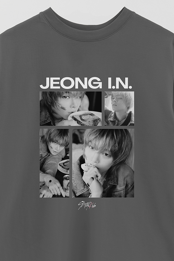 REMERA OVER ESTAMPADA STRAY KIDS I.N