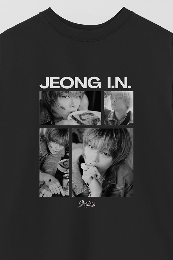 REMERA OVER ESTAMPADA STRAY KIDS I.N