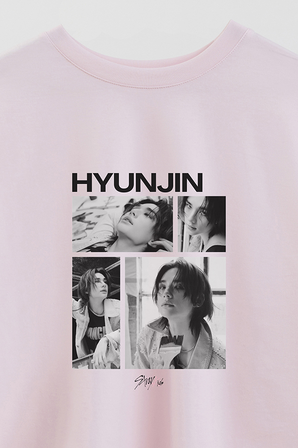 REMERA CROP ESTAMPADA STRAY KIDS HYUNJIN