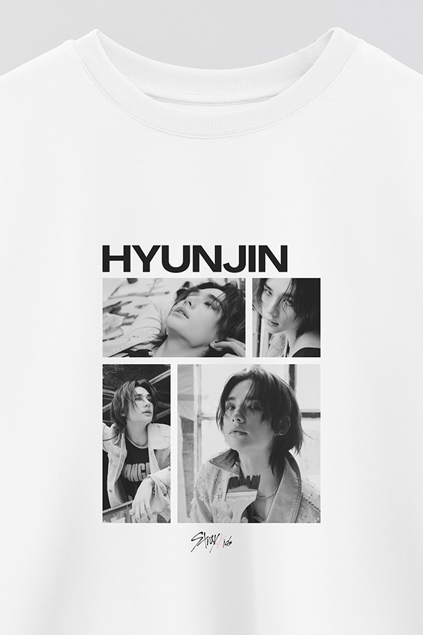 REMERA CROP ESTAMPADA STRAY KIDS HYUNJIN