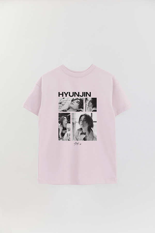 REMERA OVER ESTAMPADA STRAY KIDS HYUNJIN