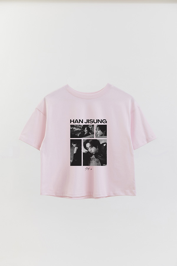 REMERA CROP ESTAMPADA STRAY KIDS HAN