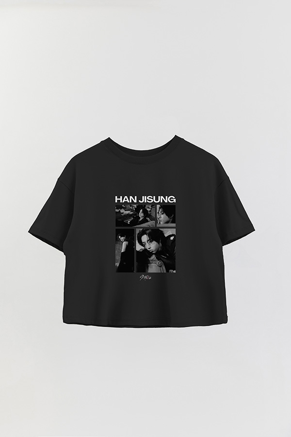 REMERA CROP ESTAMPADA STRAY KIDS HAN