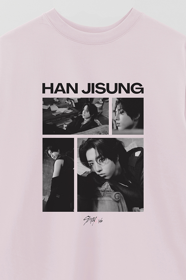 REMERA OVER ESTAMPADA STRAY KIDS HAN