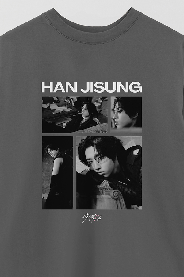 REMERA OVER ESTAMPADA STRAY KIDS HAN