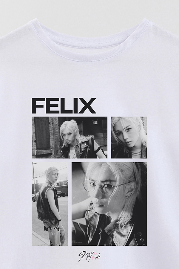 REMERA KID OVERSIZE STRAY KIDS FELIX