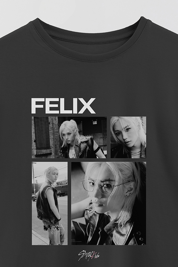 REMERA KID OVERSIZE STRAY KIDS FELIX