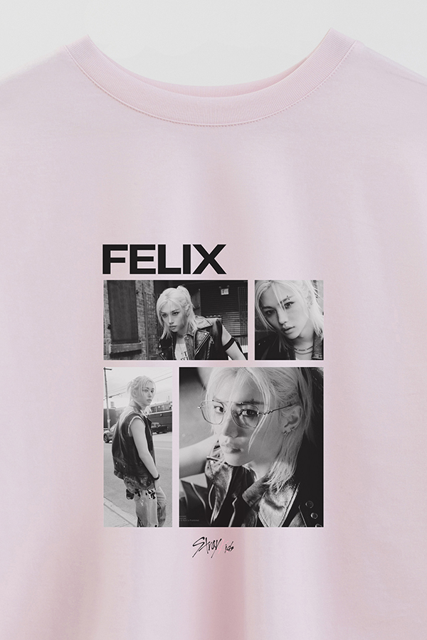 REMERA CROP ESTAMPADA STRAY KIDS FELIX