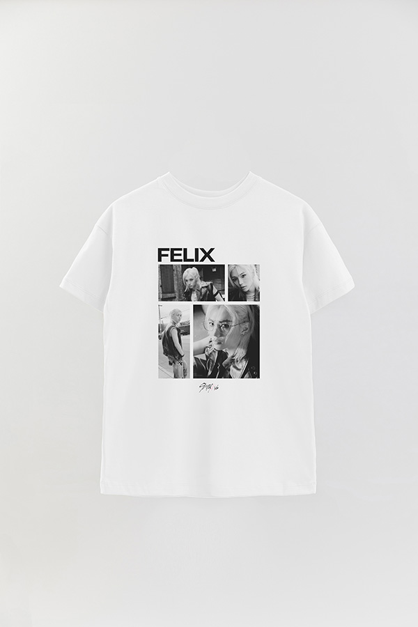 REMERA OVER ESTAMPADA STRAY KIDS FELIX