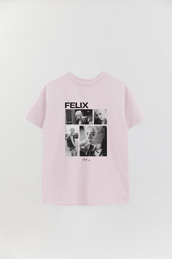 REMERA OVER ESTAMPADA STRAY KIDS FELIX