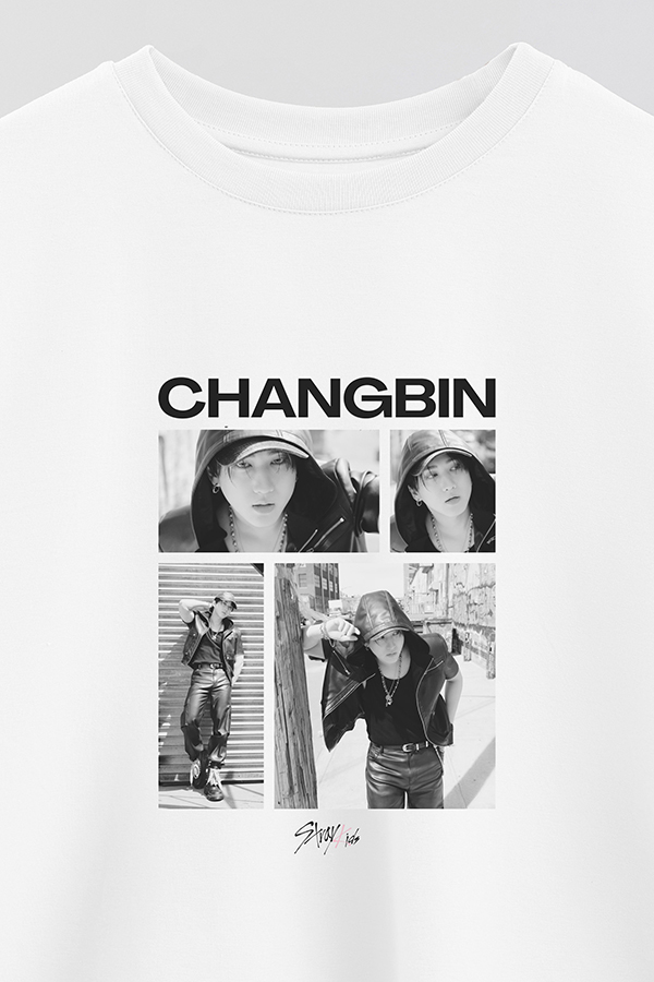 REMERA CROP ESTAMPADA STRAY KIDS CHANGBIN