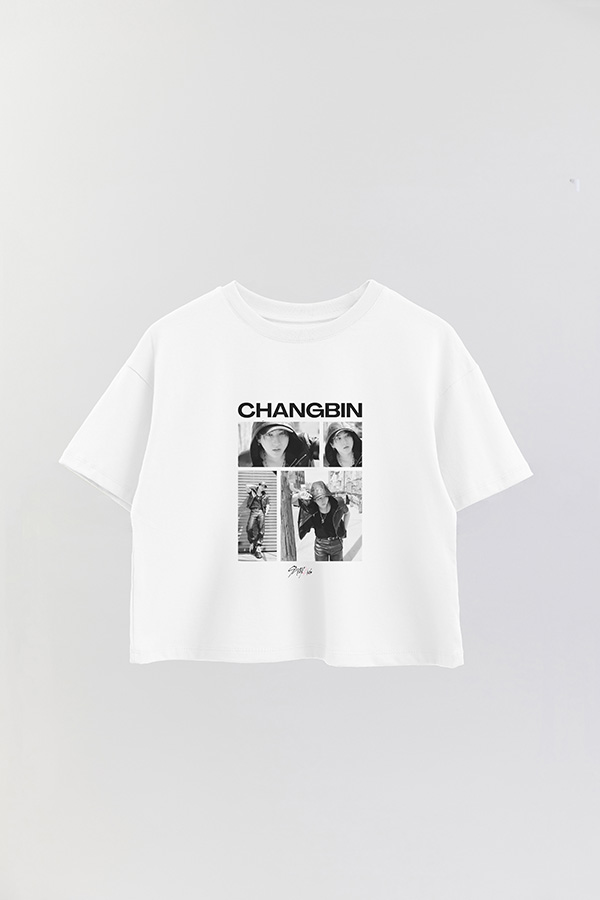 REMERA CROP ESTAMPADA STRAY KIDS CHANGBIN