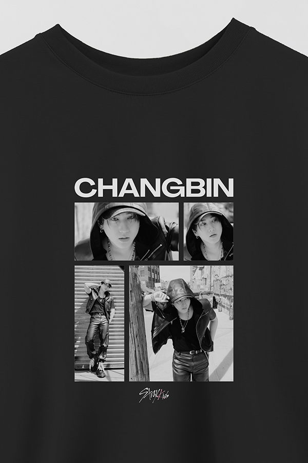 REMERA CROP ESTAMPADA STRAY KIDS CHANGBIN