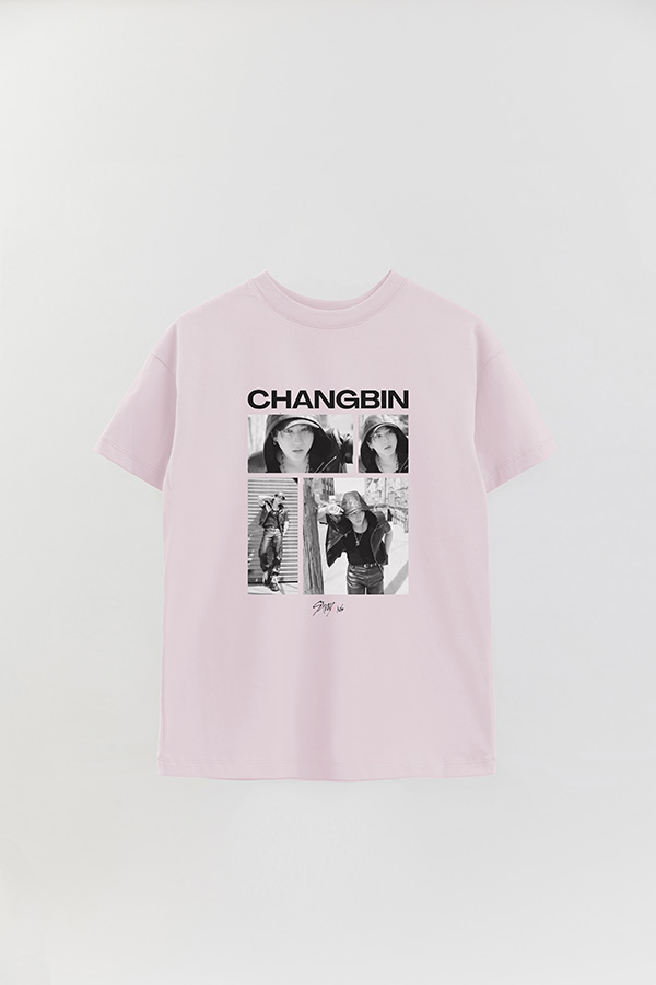 REMERA OVER ESTAMPADA STRAY KIDS CHANGBIN