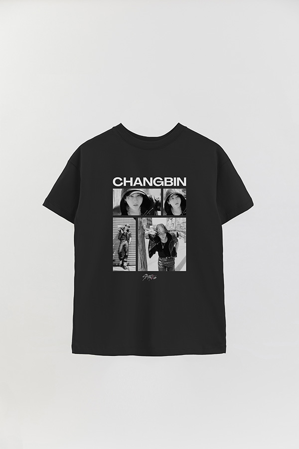REMERA OVER ESTAMPADA STRAY KIDS CHANGBIN