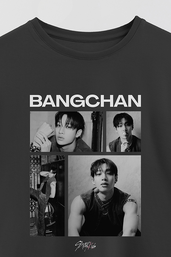 REMERA KID OVERSIZE STRAY KIDS BANGCHAN