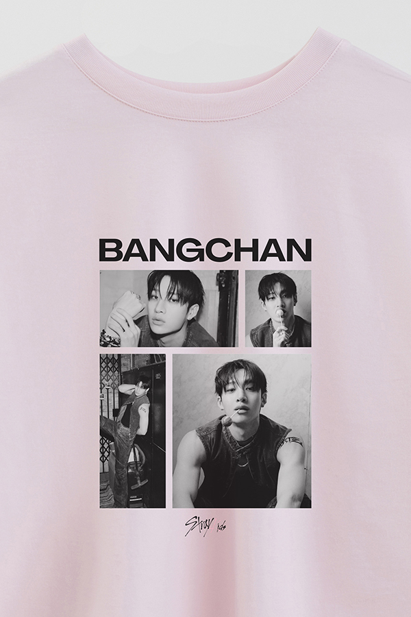REMERA CROP ESTAMPADA STRAY KIDS BANGCHAN