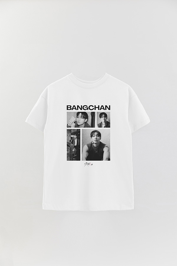 REMERA OVER ESTAMPADA STRAY KIDS BANGCHAN