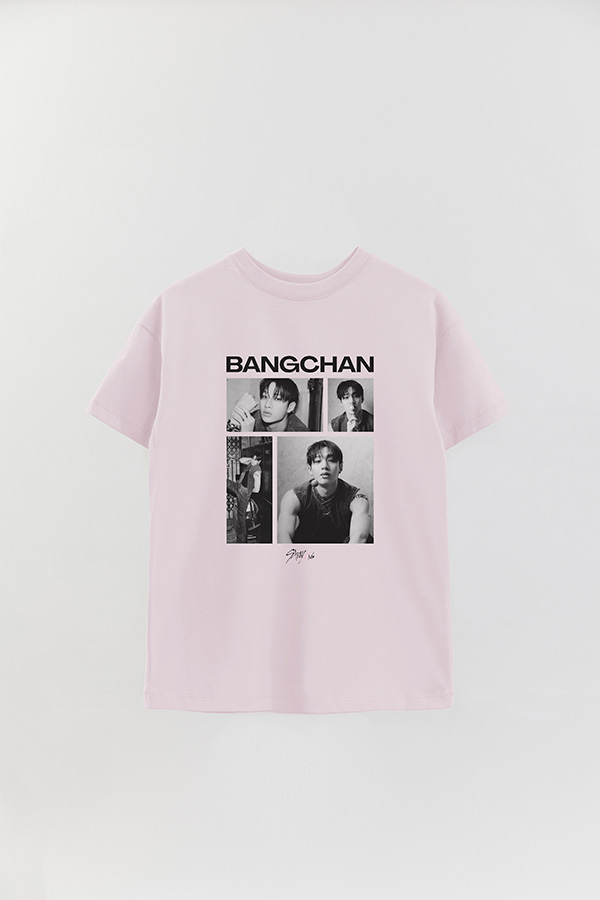 REMERA OVER ESTAMPADA STRAY KIDS BANGCHAN
