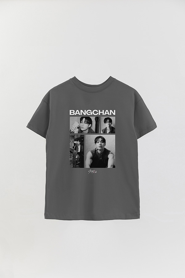 REMERA OVER ESTAMPADA STRAY KIDS BANGCHAN