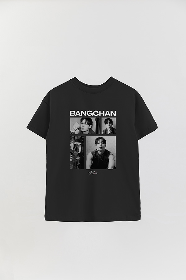 REMERA OVER ESTAMPADA STRAY KIDS BANGCHAN