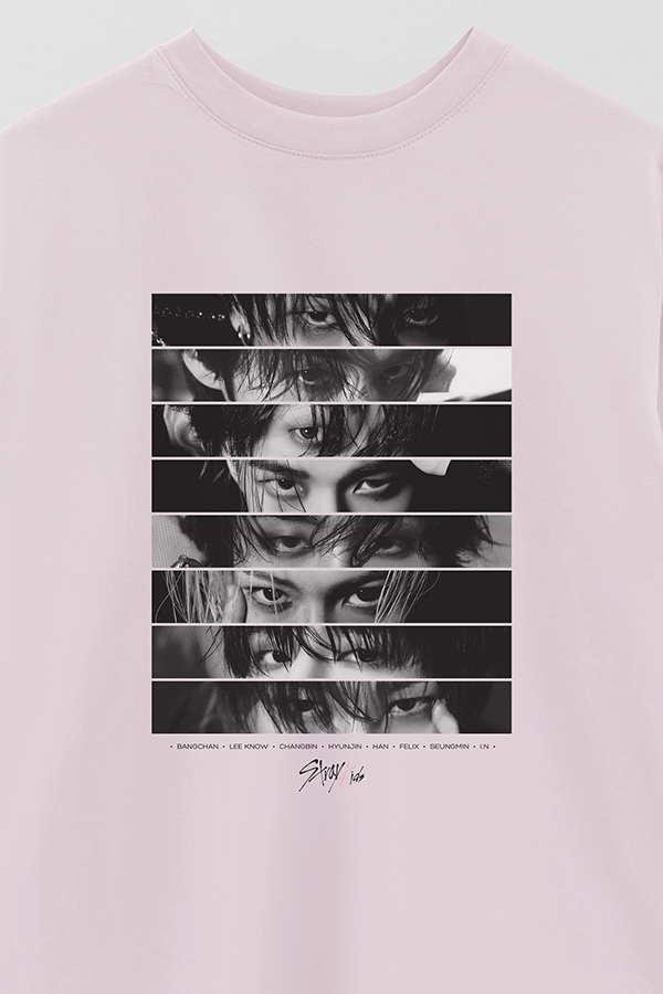 REMERA OVER ESTAMPADA STRAY KIDS EYES