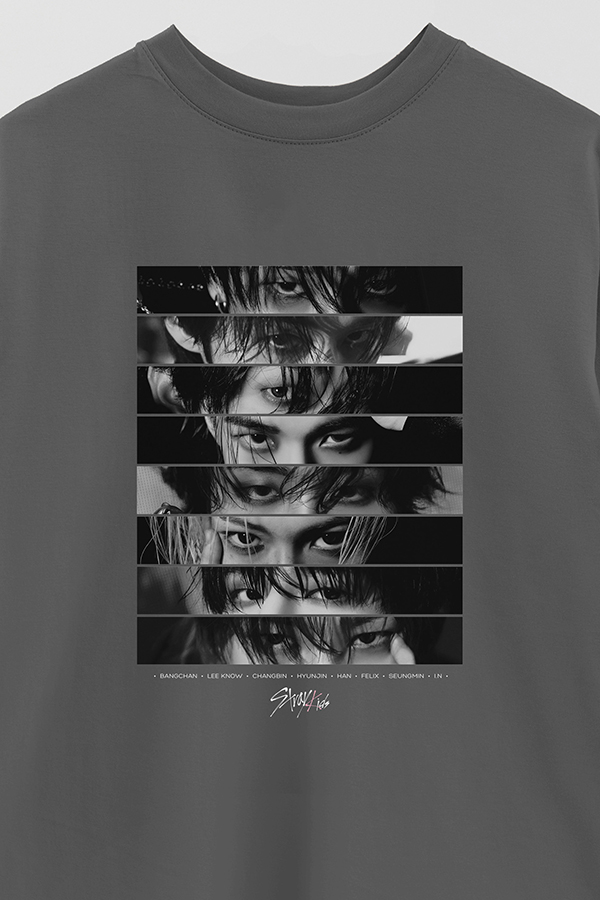 REMERA OVER ESTAMPADA STRAY KIDS EYES