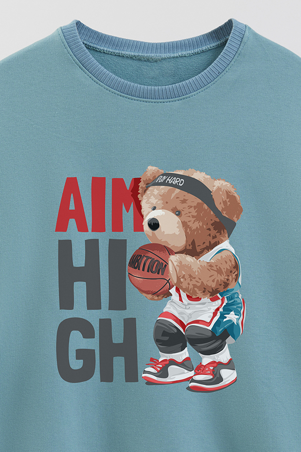 BUZO RUSTICO KIDS TEDDY AIM HIGH