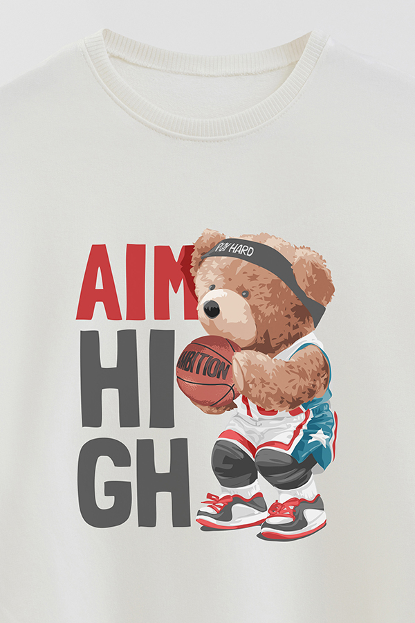 BUZO RUSTICO KIDS TEDDY AIM HIGH