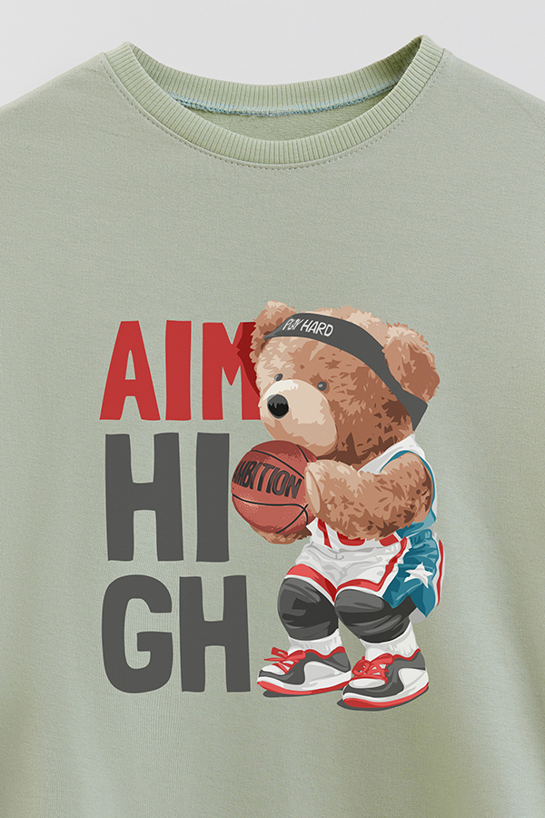 BUZO RUSTICO KIDS TEDDY AIM HIGH
