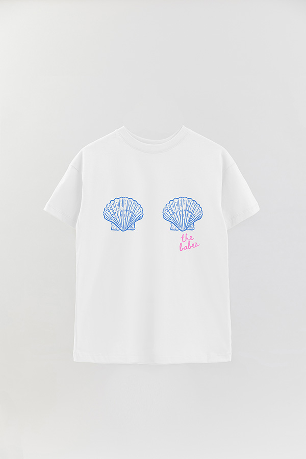 REMERA OVER ESTAMPADA BRIDE 21 CREW