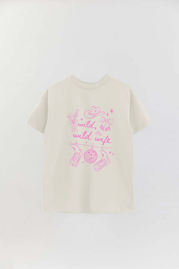 REMERA OVER ESTAMPADA BRIDE 20