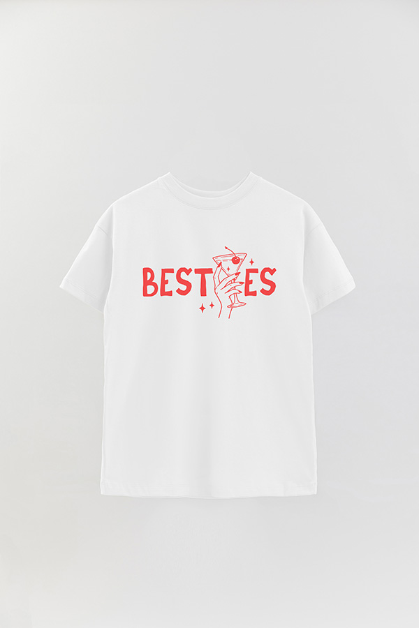 REMERA OVER ESTAMPADA BRIDE 19 CREW