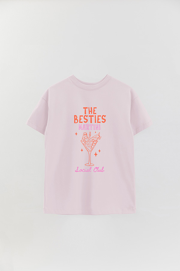 REMERA OVER ESTAMPADA BRIDE 18 CREW