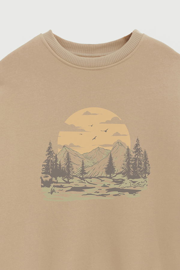 BUZO CREWNECK ESTAMPADO WESTERN ROCKY