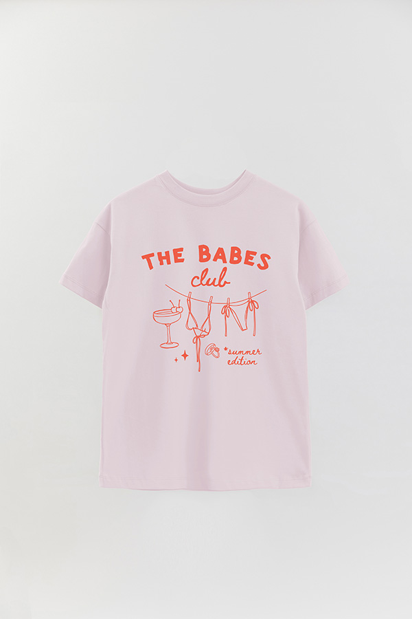 REMERA OVER ESTAMPADA BRIDE 12 CREW