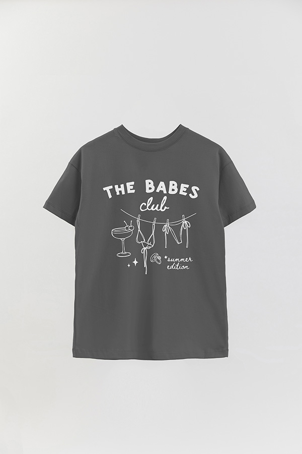 REMERA OVER ESTAMPADA BRIDE 12 CREW