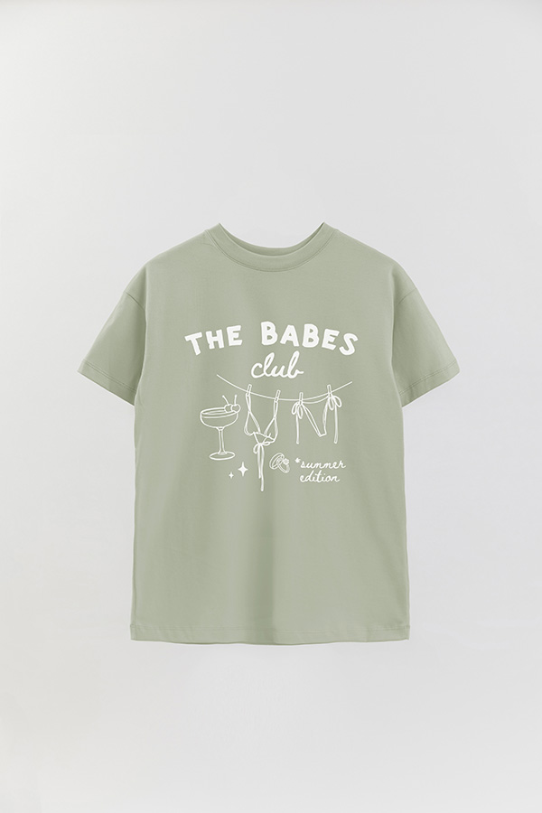 REMERA OVER ESTAMPADA BRIDE 12 CREW