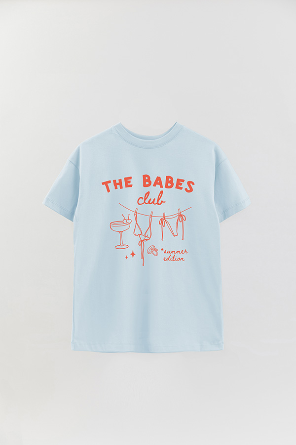 REMERA OVER ESTAMPADA BRIDE 12 CREW