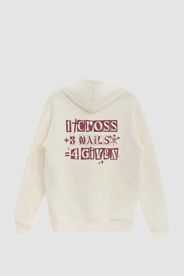 HOODIE FRISA ESTAMPADO GOD IN COLORS 4 GIVEN