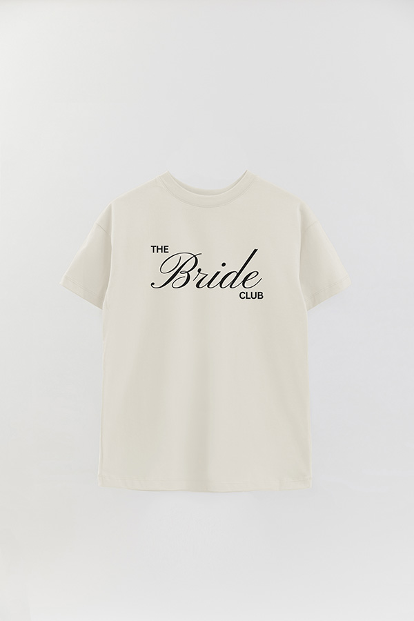 REMERA OVER ESTAMPADA BRIDE 8 CREW