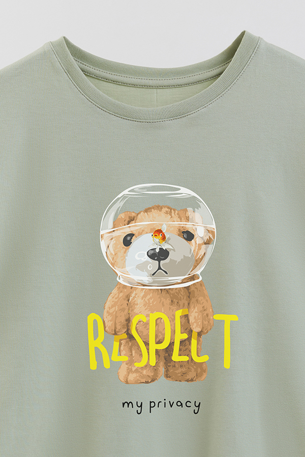 REMERA GB OVERSIZE TEDDY RESPECT