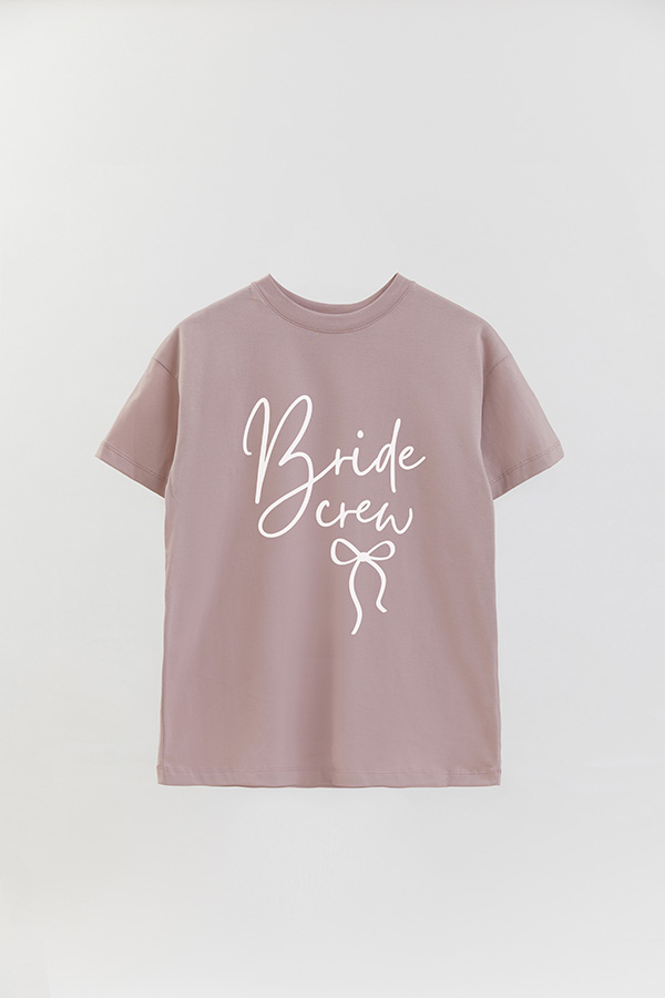 REMERA OVER ESTAMPADA BRIDE 3 CREW